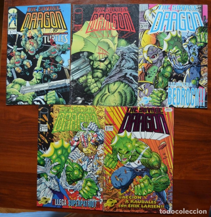 C&oacute;mics: Savage Dragon 1 al 5 - Foto 1