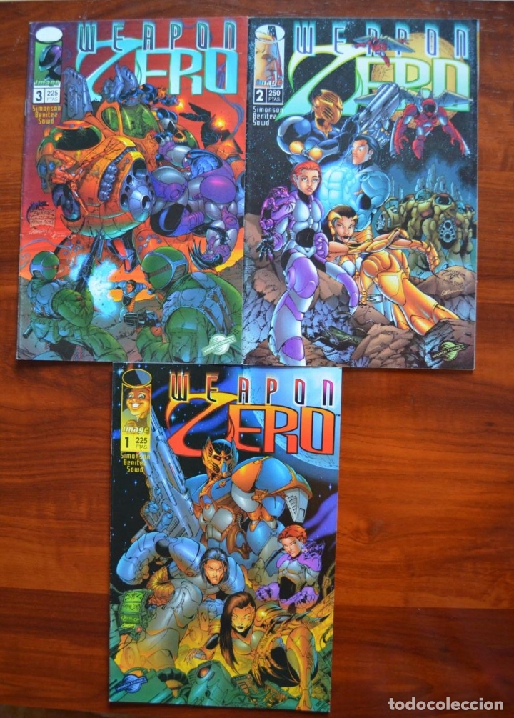 C&oacute;mics: Weapon Zero 1 al 3 - Foto 1