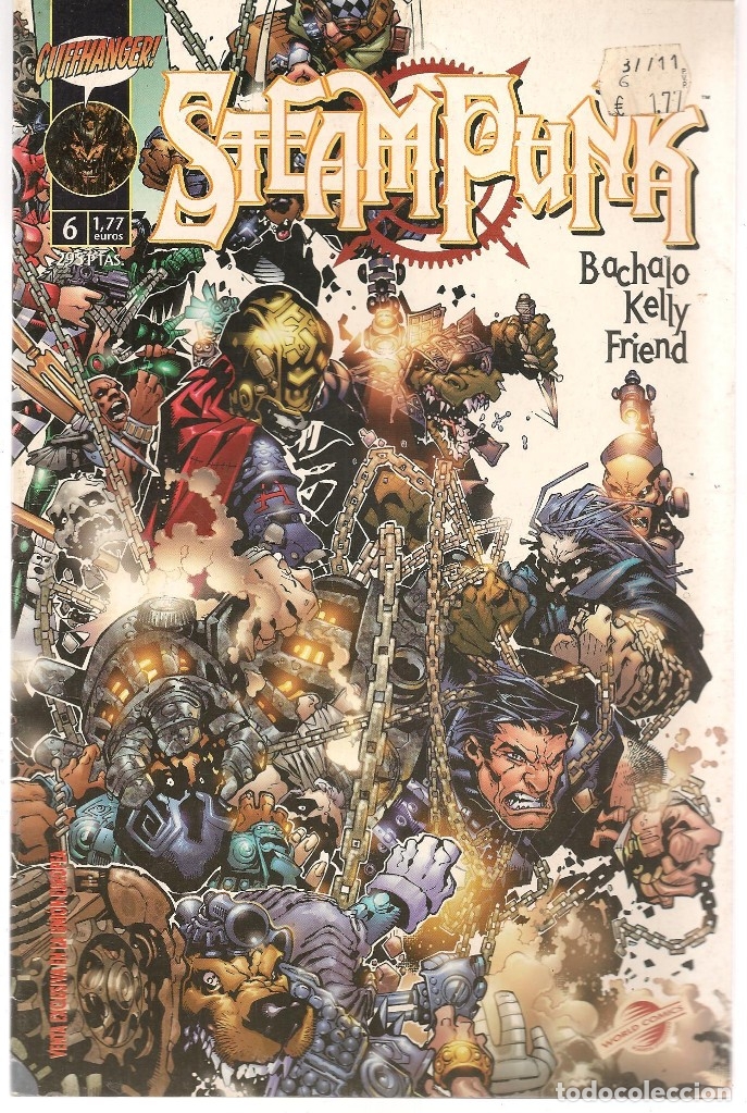 C&oacute;mics: STEAMPUNK. N&ordm; 6. PLANETA. (ST/A11) - Foto 1