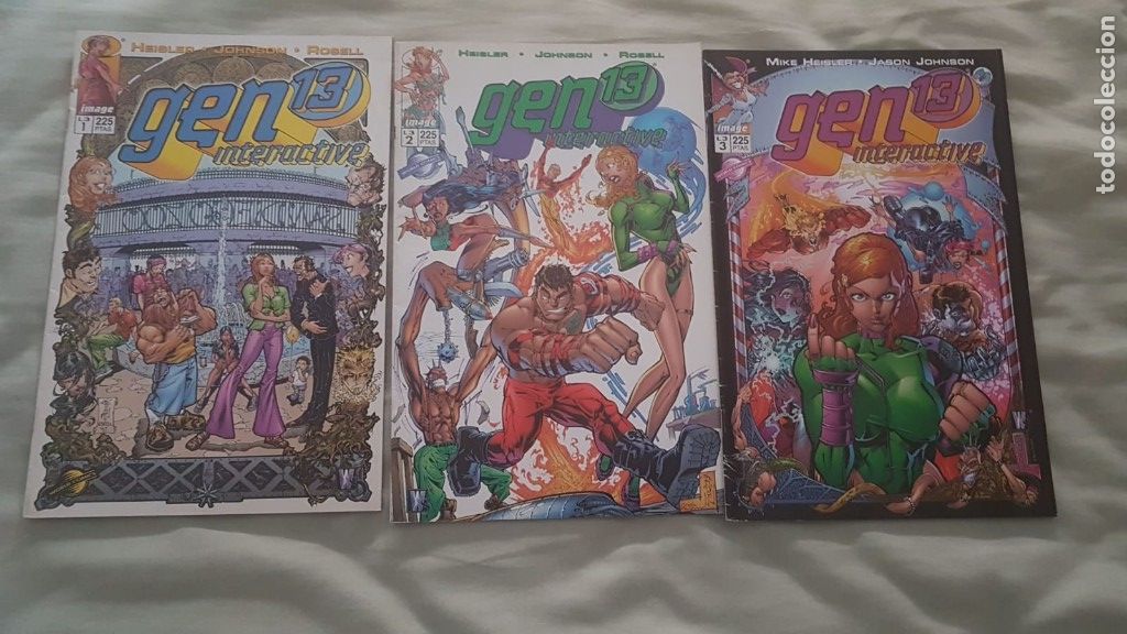C&oacute;mics: GEN 13: INTERACTIVE (COMPLETA 3 N&Uacute;MEROS) - PLANETA - Foto 1