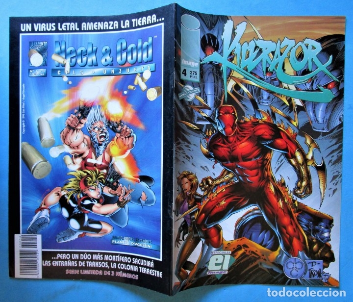 C&oacute;mics: KILLRAZOR N&ordm; 4 - PLANETA IMAGE 1996 MUY BUEN ESTADO - Foto 2