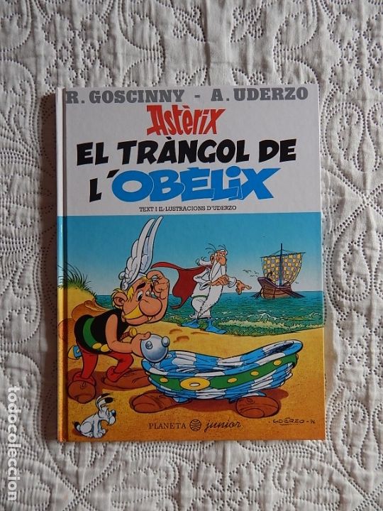 Comics: EL TRANGOL DE L&acute;OBELIX - CATALA