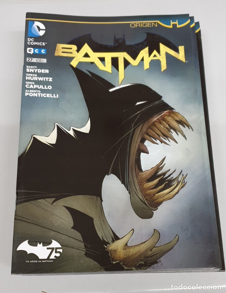 C&oacute;mics: BATMAN N&ordm; 27 : ORIGEN - SCOTT SNYDER / DC - ECC - Foto 1