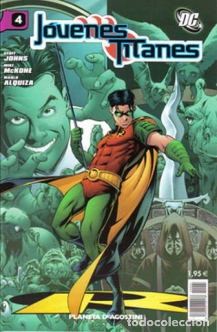 C&oacute;mics: JOVENES TITANES VOL. 1 N&ordm; 4 - PLANETA - IMPECABLE - Foto 1