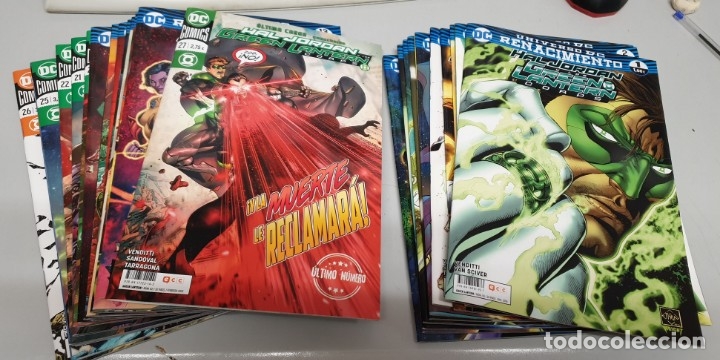 C&oacute;mics: HAL JORDAN Y LOS GREEN LANTERN CORPS - UNIVERSO DC RENACIMIENTO &iexcl; COMPLETA 27 NMEROS ! DC - ECC - Foto 1