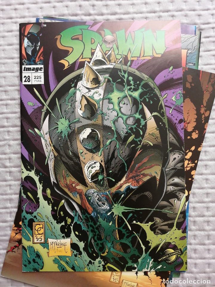 C&oacute;mics: SPAWN VOL 1 N 28 IMAGE WORLD C&Oacute;MICS PLANETA DEAGOSTINI. - Foto 1