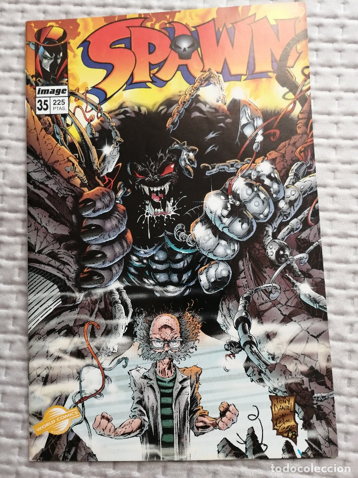 C&oacute;mics: SPAWN VOL 1 N 35 IMAGE WORLD C&Oacute;MICS PLANETA DEAGOSTINI. - Foto 1