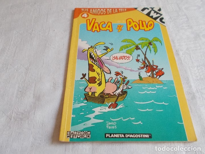 C&oacute;mics: TUS AMIGOS DE LA TELE N&ordm; 4 Vaca y Pollo - Foto 1