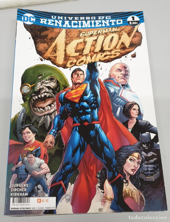 C&oacute;mics: SUPERMAN ACTION COMICS N&ordm; 1 - UNIVERSO DC RENACIMIENTO / ECC - Foto 1