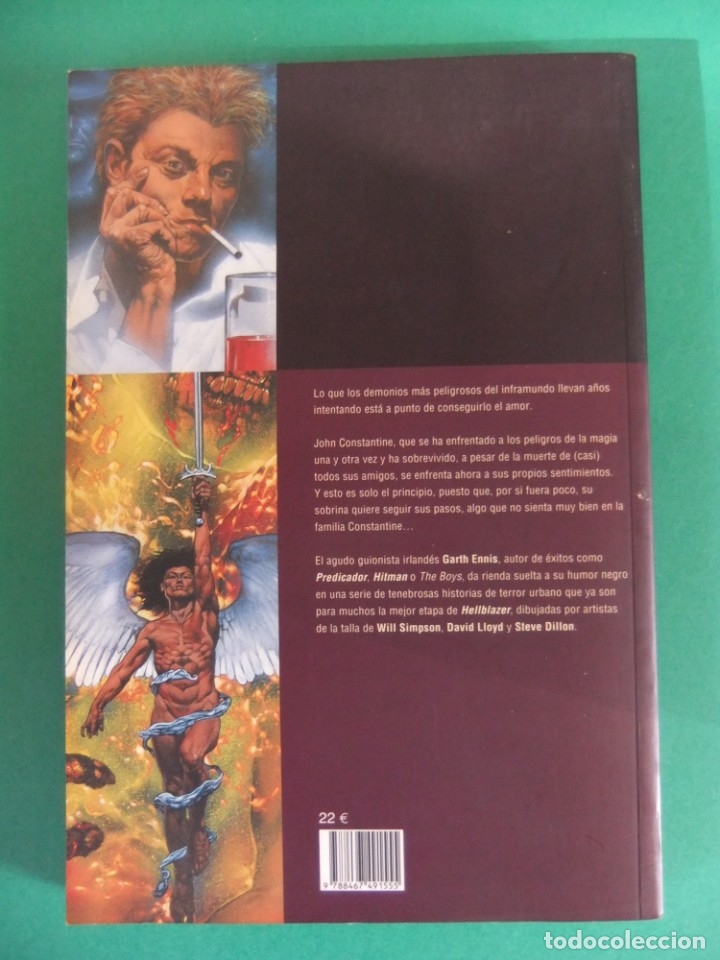 C&oacute;mics: JOHN CONSTANTIN HELLBLAZER N&ordm; 3 DE 4 LINEA VERTIGO PLANETA - Foto 2