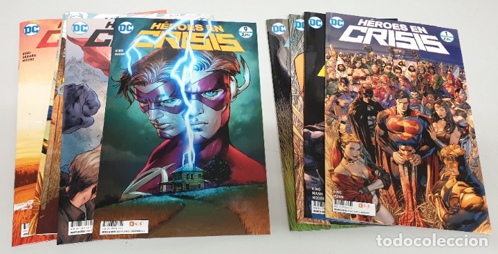 C&oacute;mics: HEROES EN CRISIS &iexcl; COMPLETA 9 NUMEROS ! DC - ECC