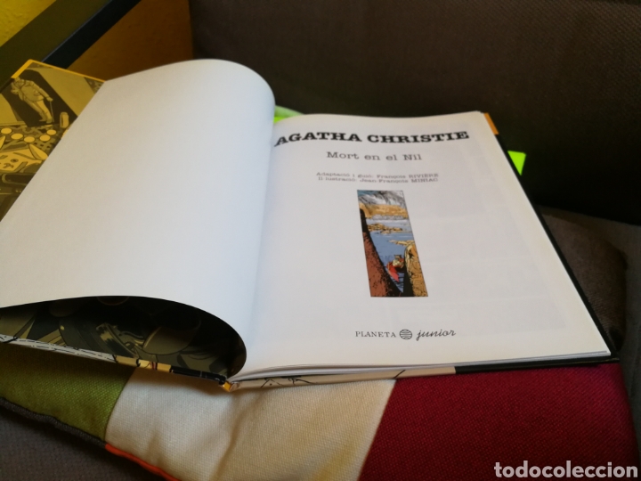 C&oacute;mics: AGATHA CHRISTIE.MORT EN EL NIL.PLANETA JUNIOR.CATAL&Agrave; - Foto 4