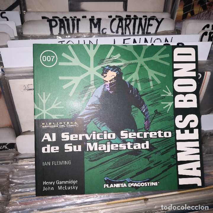 C&oacute;mics: James Bond. , n&uacute;mero 4.,al servicio de su majestad - Foto 1