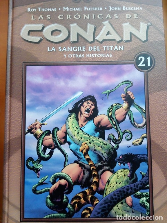 C&oacute;mics: LAS CRONICAS DE CONAN 21. ROY THOMAS Y JOHN BUSCEMA - Foto 1