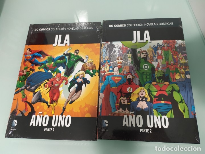 C&oacute;mics: planeta jla a&ntilde;o uno completa los dos tomos precintada
