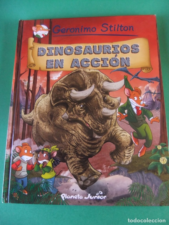 C&oacute;mics: GERONIMO STILTOM N&ordm; 7 DINOSAURIOS EN ACCION PLANETA - Foto 1