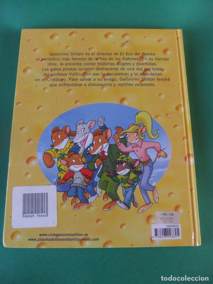 C&oacute;mics: GERONIMO STILTOM N&ordm; 7 DINOSAURIOS EN ACCION PLANETA - Foto 2