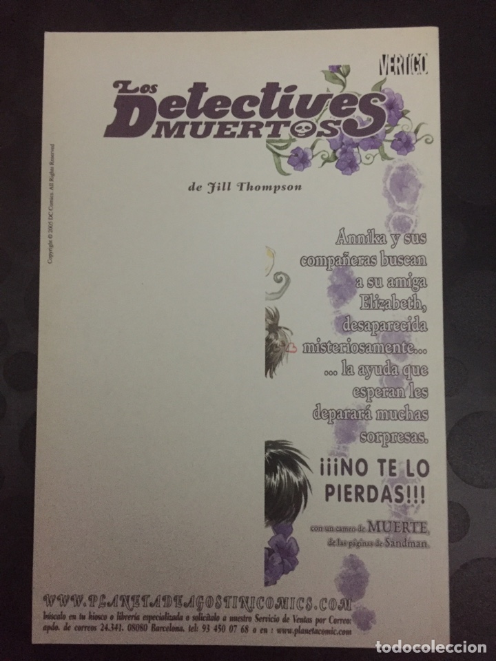 C&oacute;mics: SANDMAN N.3 . V&Eacute;RTIGO . 64PP . R&Uacute;STICA . ( 2006/2007 ) . - Foto 2