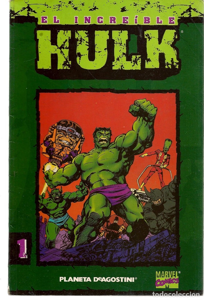 C&oacute;mics: EL INCRE&Iacute;BLE HULK. COLECCIONABLE N&ordm; 1. PLANETA. (C/A17) - Foto 1