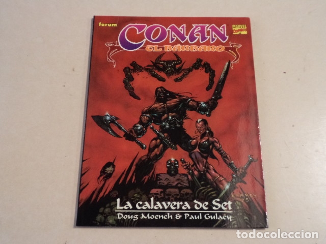 C&oacute;mics: CONAN EL B&Aacute;RBARO - LA CALAVERA DE SET - DOUG MOENCH & PAUL GULACY - Foto 1
