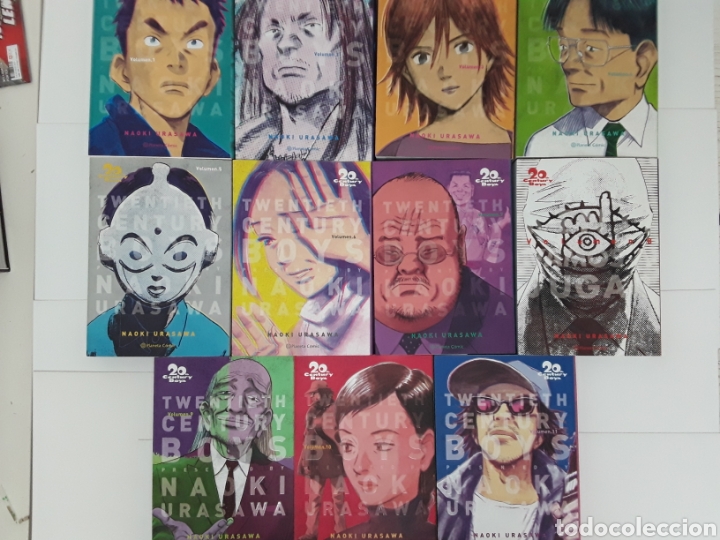 Comics : 20th century boys del 1 al 11 (colecci&oacute;n completa) - Naoki Urasawa - Planeta C&oacute;mics - manga