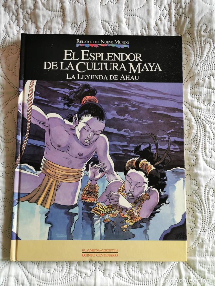 Comics: RELATOS DEL NUEVO MUNDO - EL ESPLENDOR DE LA CULTURA MAYA - LA LEYENDA DE AHAU