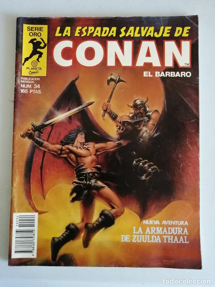 C&oacute;mics: LA ESPADA SALVAJE DE CONAN NUM.34 - Foto 1