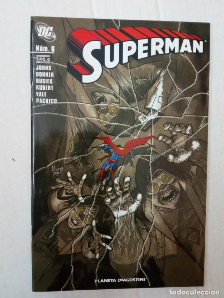 C&oacute;mics: SUPERMAN n&ordm; 6. Johns, Donner, Busiek, Kubert, Vale, Pacheco - Foto 1