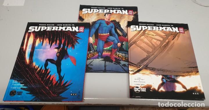 C&oacute;mics: SUPERMAN : A&Ntilde;O UNO - &iexcl; COMPLETA 3 NUMEROS ! FRANK MILLER - JOHN ROMITA JR. / DC - ECC - Foto 1
