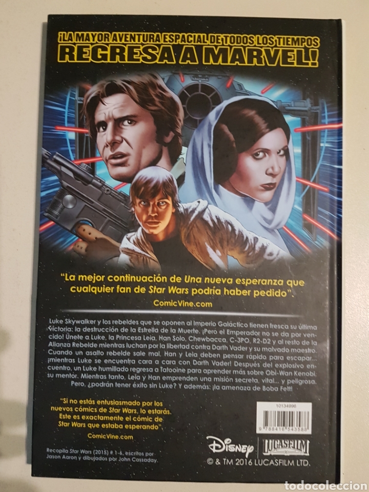 C&oacute;mics: STAR WARS MARVEL DE JASON AARON - TOMO 1 - PLANETA - Foto 2