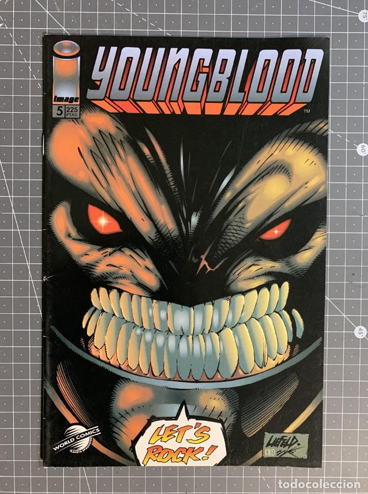 C&oacute;mics: Youngblood 5 - World Comics - Rob Liefeld - Foto 1