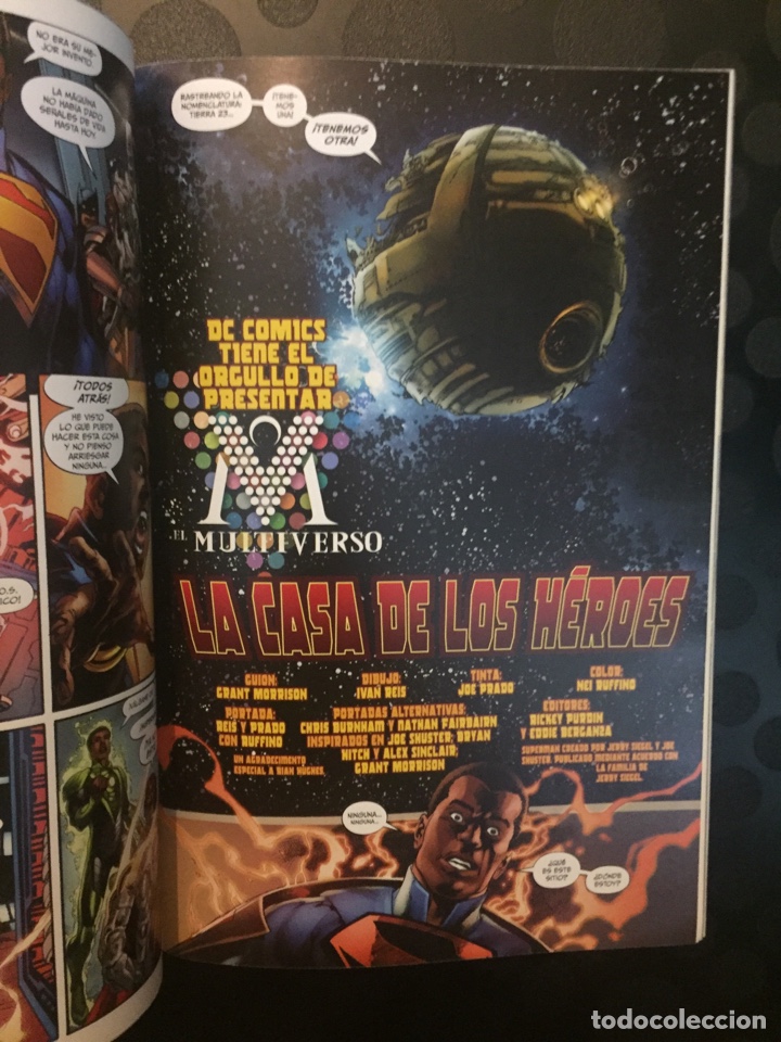 C&oacute;mics: EL MULTIVERSO N.1 . LA CASA DE LOS H&Eacute;ROES . ECC EDICIONES . ( 2015 ) . - Foto 3