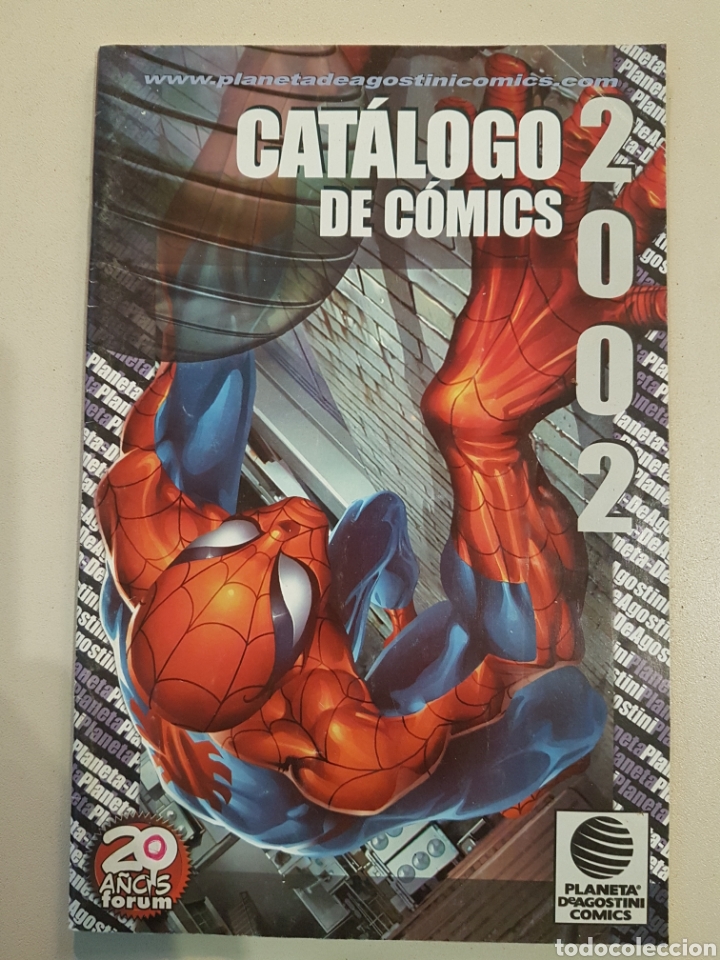 C&oacute;mics: CAT&Aacute;LOGO DE C&Oacute;MICS 2002 - FORUM PLANETA DE AGOSTINI PORTADA ULTIMATE SPIDERMAN MARVEL - Foto 1