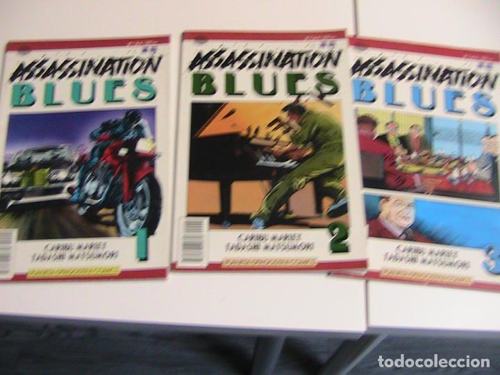 Comics : assasination blues n&ordm; 1, 2 y 3. planeta.