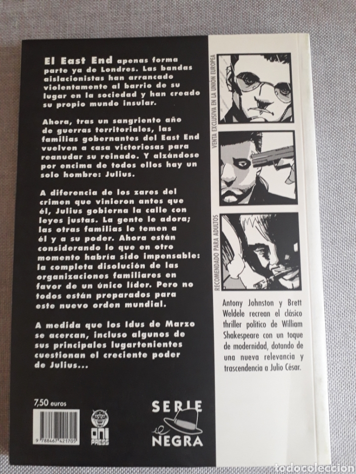 C&oacute;mics: Julius. Tomo serie negra. Ed planeta - Foto 2