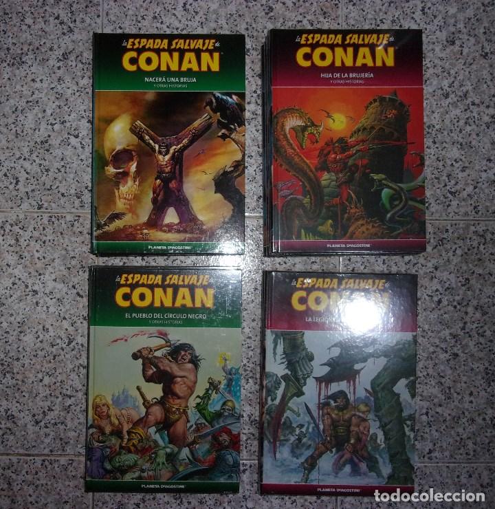 C&oacute;mics: LA ESPADA SALVAJE DE CONAN - 13 TOMOS. - Foto 3