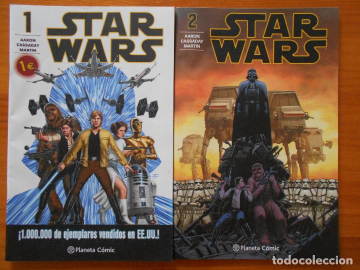 C&oacute;mics: STAR WARS - N&ordm; 1 Y 2 - AARON / CASSADAY - PLANETA (FI1) - Foto 1