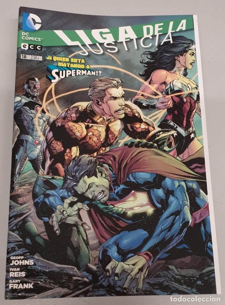 C&oacute;mics: LIGA DE LA JUSTICIA N&ordm; 18 - GEOFF JOHNS - GARY FRANK / DC - ECC - Foto 1