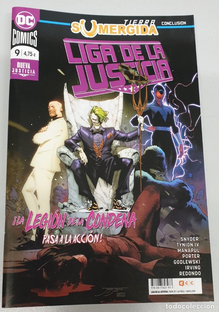 C&oacute;mics: LIGA DE LA JUSTICIA N&ordm; 87 / 9 - SCOTT SNYDER / DC - ECC - Foto 1