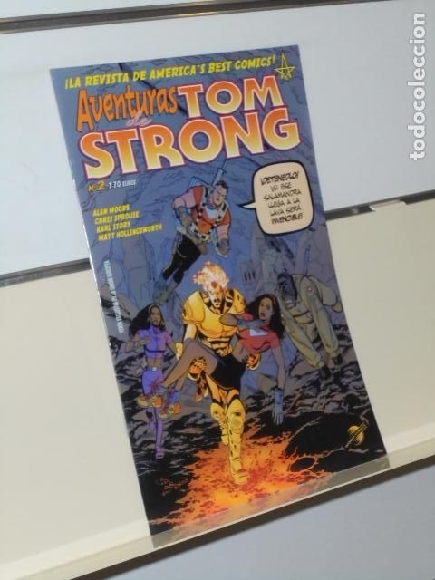 C&oacute;mics: AVENTURAS DE TOM STRONG N&ordm; 2 ALAN MOORE WORLD COMICS - PLANETA - Foto 1