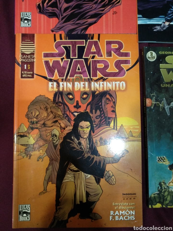 C&oacute;mics: Lote de 4 comics Star wars, planeta - Foto 2