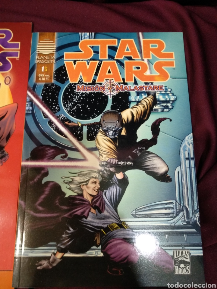 C&oacute;mics: Lote de 4 comics Star wars, planeta - Foto 4