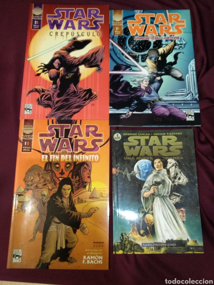 C&oacute;mics: Lote de 4 comics Star wars, planeta - Foto 1