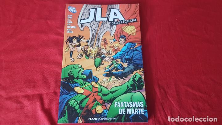 C&oacute;mics: JLA. CLASIFICADO 8. FANTASMAS DE MARTE. PLANETA 2009. DIFICIL. C-40