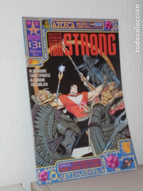 C&oacute;mics: TOM STRONG N&ordm; 3 ALAN MOORE WORLD COMICS - PLANETA - Foto 1