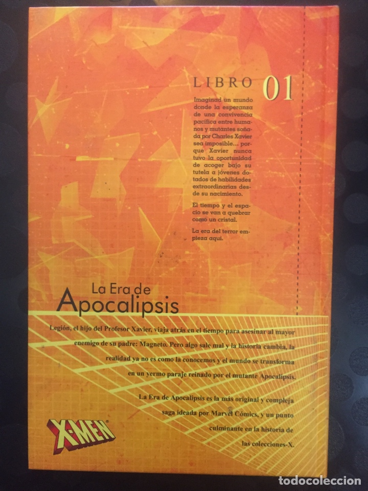 C&oacute;mics: X MEN LA ERA DE APOCALIPSIS LIBRO 1 LA B&Uacute;SQUEDA DE LEGI&Oacute;N . ( 2003 ). - Foto 2