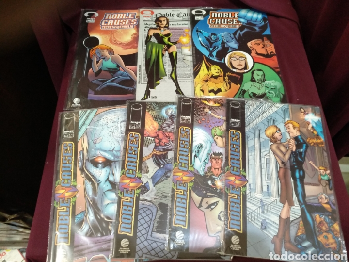 C&oacute;mics: Noble causes, 7 n&uacute;meros de 9, planeta - Foto 2