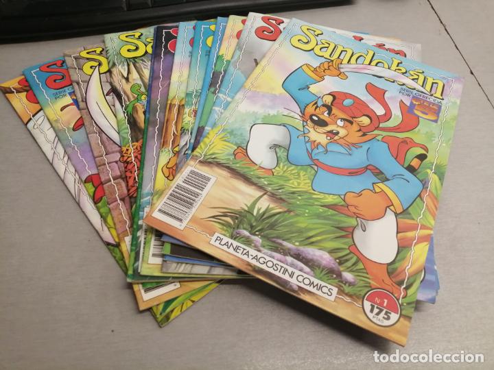 C&oacute;mics: SANDOKAN / LOTE CON 12 N&Uacute;MEROS / PLANETA - Foto 1
