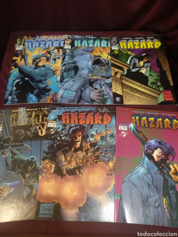 C&oacute;mics: HAZARD, N&deg; 1,2,3,5,6,7. PLANETA - Foto 1