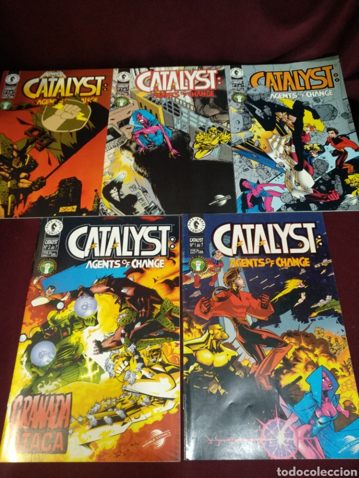 Comics: CATALYST, N&deg; 1,2,3,5,6, DE TOTAL 7, PLANETA